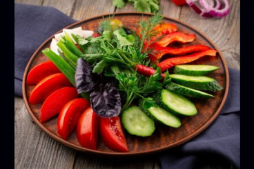 Овощи с зеленью