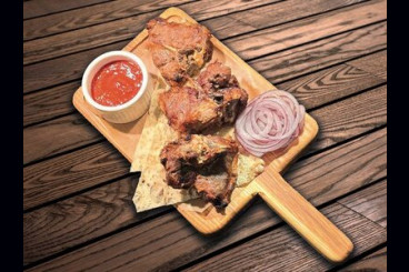 Шашлык из седла баранины